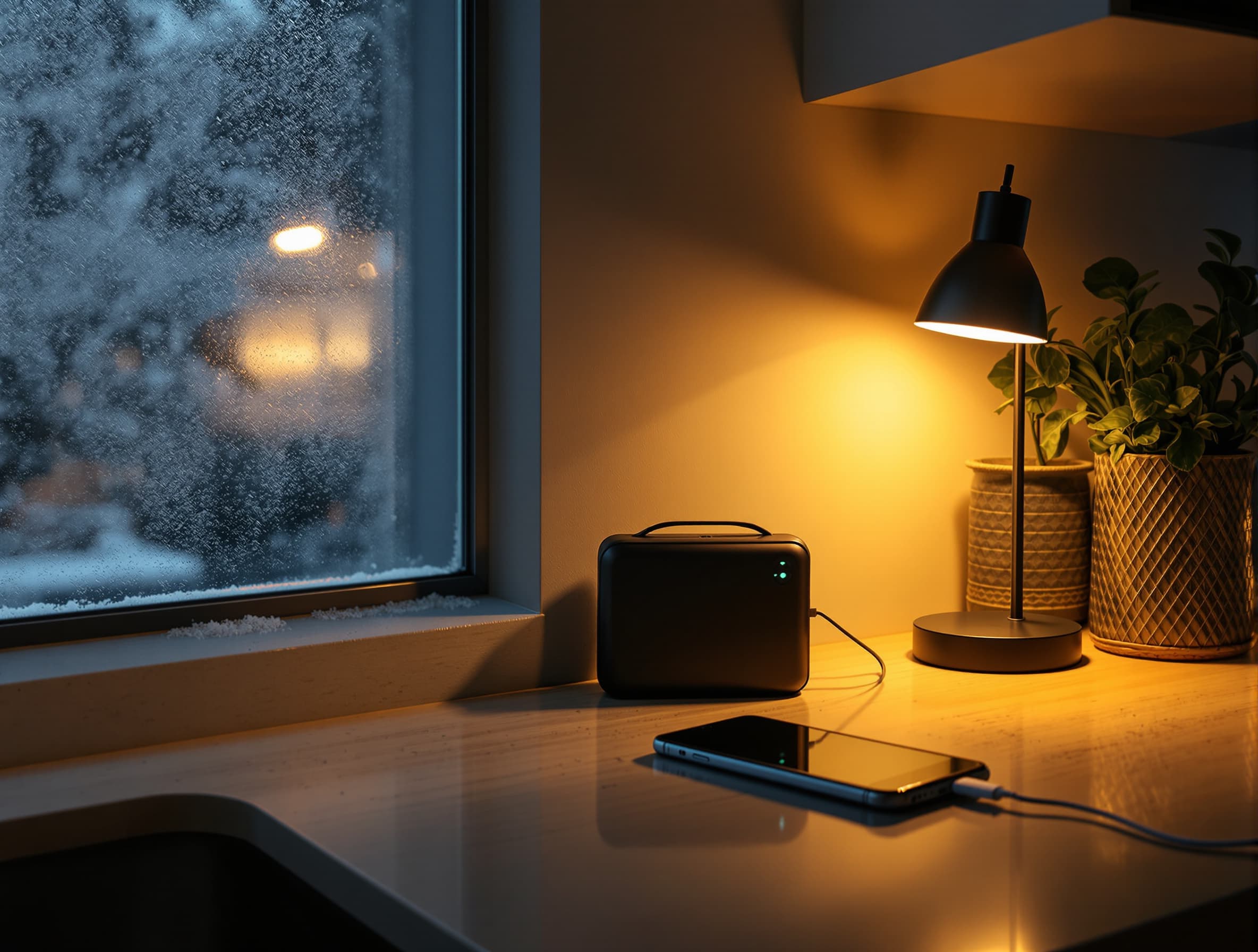 Sub-freezing temperatures. A 16-hour rolling blackout cycle starts.